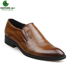 Giày lười da nam mùa hè thông thoáng; GL208N